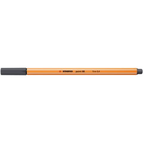 Fineliner Stabilo Point 88® 0,4 mm grigio nerastro 88/97